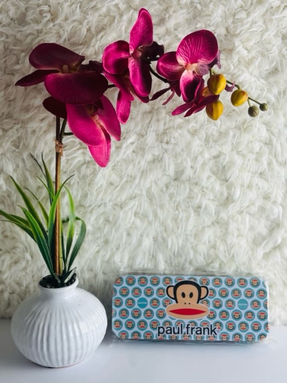PAUL FRANK METAL DECORATIVE PENCIL CASE~NEW!